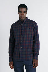 CAMICIA FANTASIA QUADRI FLANELLA  VERDONE